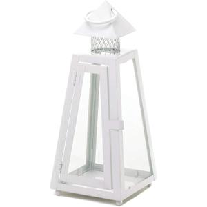 Verdugo Gift Summit White Candle Lantern