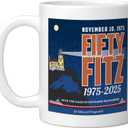 SS Edmund Fitzgerald Lake Superior Iron Ore Ceramic Mug, White (11 Ounces)