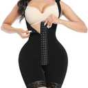 FeelinGirl Shapewear for Women Tummy Control Stage 2 Post Surgery Compression Garment Full Body Shaper Butt Lifter, Suze L