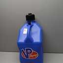 VP Racing 5.5 Gallon Motorsport Container Blue Utility Jug - Features Close-Trimmed Cap and Neck for Tight Seal - Made of Even-Density Plastic (1pack)