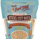 Bob's Red Mill Steel Cut Oats, 24oz (Pack of 3)- Non GMO, Whole Grain, Vegan, Kosher BB 2/26/28