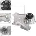 AULINK Water Pump AW6048 (V6 3.3L 3.5L 3.8L) For Hyundai Azera Entourage Genesis Palisade Santa Fe Sonata Veracruz,Kia Amanti Borrego Cadenza K900 Sedona Sorento Telluride,25100-3C100 25100-3C120