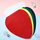 4 Pcs Christmas Lightbulb Costume Felt Panel Christmas Tree Decoration Outfit Large 37.4 Inches Vibrant Colors Funny Dress up for Adults Holiday DIY Parties Photo Props, No Straps