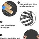 6 Feet TV Power Cord Compatible with Samsung TV, 90 Degree Angle 18AWG 2 Prong to L Shape C7 Power Cord Charger Cable for LG/TCL Samsung 24" 32" 40" 43" 48" 49" 50" 55" 60" 65" 75" UN40 UN43 UN48