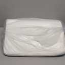 Knee Pillow for Back Sleeping, 8 Knee Wedge Pillow to Elevate Knee, Leg Pillow for Back Pain Relief, Triangle Pillow, Leg Elevation Pillows for After Surgery, Blood Circulation, White/Grey