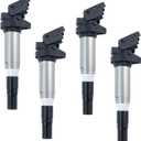 TRQ Ignition Coil Set Compatible with 12-18 BMW 05-16 Mini