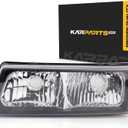 CarLights360 For 2003-2006 Chevy Silverado 1500 Park/Signal Light Assembly Driver Side | Includes Running Lamps | For GM2520185 | 15174060 | 15199556