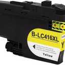 Compatible LC416XL Ink Cartridge for DCP-J4140N MFC-J4440N MFC-J4540N MFC-J4940DN Printers Works Like (Yellow)