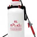 Watering Can Device for Watering Hanging Plant Basket Hard to Reach High Plant Waterer Sprayer 1.6 Gallon (Red 6L)