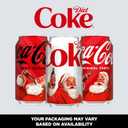 2 x Diet Coke Soda Soft Drinks, 12 fl oz Fridge Pack Cans, 12 Pack - Cola Flavored Diet Soda Soft Drinks
