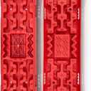 2pcs Off-road Traction Boards with Jack Base 41.1"L * 11"W * 2"H, Red