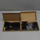 24 Pack 3 Inch T Strap Hinges, Stainless T Hinge for Gate Hinges Black