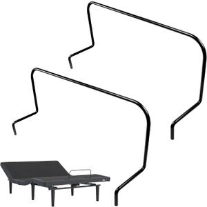 2 Pcs 19 inches Across Mattress Retainer Bar, 63003441 Foot Retainer Bar, Fit for Tempur-Pedic Ergo, Can not be Used for Lifting The Adjustable Bed