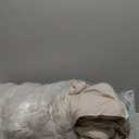 Andency King Size Comforter Set - 7 Pieces Bed in a Bag King Bedding Comforter Sets Oatmeal, Winter Solid Soft Lightweight Comforter with Fitted Sheets, Flat Sheets, Pillowcases & Shams (King (104"x90"))