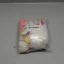 Amandir Bachelorette Party Decorations Supplies, Rose Gold Bridal Shower Decorations Bride Foil Ring To Be Sash Veil, Pink White Gold Heart Balloons Photo Booth Props Fringe Curtains Paper Tassel