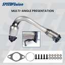 Front Catalytic Converter Compatible with 2012 2013 2014 2015 Chevrolet Captiva Sport, 2010-2017 Equinox, 2010-2017 GMC Terrain 2.4L L4 Catalytic Convertor (EPA Compliant)