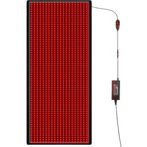LOVTRAVEL New 70.9'' X 31.5'' LED 660nm Red Light Therapy Mat 850nm Near Infrared Light Therapy Devices Large Pads for Whole Full Body Pain Relief
