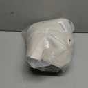 Allegra K Winter Pea Coats for Women Shawl Lapel Overcoat Single Breasted Belted Long Trench Coat Size S, Light Apricot