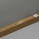 White Tension Curtain Rod 51-145In, Extra Long Adjustable Tension Rod No Drilling for Window or Bathroom,Outdoor Curtain Rod for Patio, Easy to Install, Never Rust, Rod Diameter 1.26 Inches-White