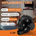 A249 Blower Motor for Lennox Draft Inducer 702112686 702113118 702113212 103618-03 103618-01 Replacement for Fasco A249 Motor 115V 3200 RPM, HVAC Furnace