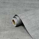 SOON AFTER Light Gray Modern Concrete Wallpaper Peel and Stick Contact Paper 23.6"x472" Self-Adhesive Removable Wall Paper Waterproof Vinyl for Room Walls Cabinets Furniture