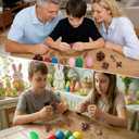 24 Pcs Brain Teaser Puzzles for Adults - Metal & Wooden 3D IQ Test Logic Game, Unlock Interlocking Brain Puzzle Toys for Teens Kids, Smart Educational Desk Toy for Mind Challenges