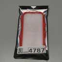 DOMAVER Case for iPhone 17 Pro Max 6.9'' Smooth Liquid Silicone Soft Gel Rubber Microfiber Lining Cushion Cover Shockproof Protective Phone Cases Compatible with iPhone 17 Pro Max - Red