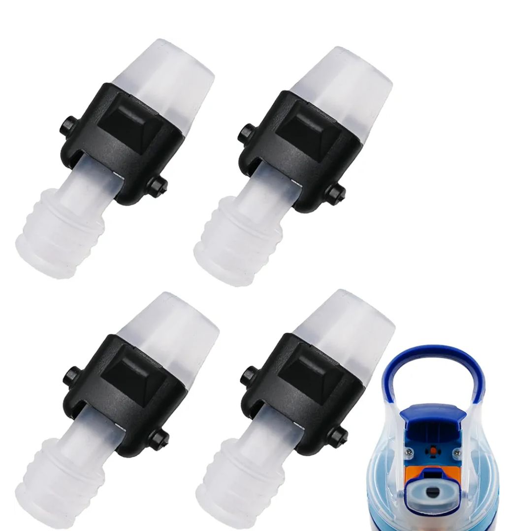 4PCS Silicone Spout Replacement for Contigo Aubrey Water Bottles, Bite Valve Replacement Soft Mouthpiece Compatible with Contigo Aubrey 14oz/20oz Water Bottle(Only Spout)