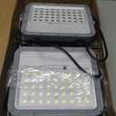 Engrepo Solar Lights Outdoor IP65 Waterproof Outside Solar Powered Security Flood Light with Remote Control 3000LM Auto On/Off Dusk to Dawn Light with 10000mAh for Wall Porch Shed Barn. 2 Pack