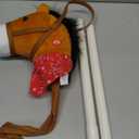 WALIKI Stick Horse Toy for Boys and Girls | Fun Cowboy & Cowgirl Pretend Play | Cool Toys for Kids Ages 3 4 5 6 | Birthday Gift for Active Toddlers (Brown)