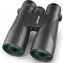 occer 12x50 Binoculars for Adults High Powered - HD Bird Watching Binocular for Hunting with Clear Vision - Easy Focus Binoculars with Long Range for Hiking Travel Cruise Trip Concert Stargazing (Black)