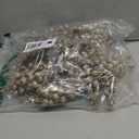 Crafare 24 Pack Christmas Glitter Berries Stems Artificial Christmas Picks for Christmas Tree Filler, Wreath, Crafts, Holiday and Home Decor, Champagne Gold