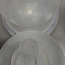 InnoGear Oil Diffuser, 300ML Ceramic Diffuser for Essential Oils Handcrafted Aromatherapy Diffuser Ultrasonic Cool Mist Humidifier with 4 Timers Waterless Auto Off for Room Office, White Base, Large