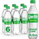 Sprite Lemon Lime Soda Soft Drinks, 16.9 fl oz, 6 Pack (BB: April 21, 2025)