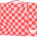 360 Protective Laptop Sleeve Case Bag with 3 Pockets,Handle,Luggage Strap for MacBook Pro 14 inch and 14 inch-14.4 inch Screen Laptop(Grid)