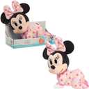 Disney Baby Musical Crawling Pals Plush Minnie Mouse, Stuffed Animal, Officially Licensed Kids Toys for Ages 09 Month by Just Play