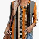WEESO 3/4 Length Sleeve Womens Tops V Neck Casual Flowy Tunic Tops Loose Fit Blouses Curved Hem Spring Summer Outfits
Amazon's Choice, Size S.
