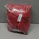 YoungsTex Red Linen Curtains 90 Inches Length for Living Room, Light Filtering Drapes Privacy with Grommet for Bedroom Dining Room, 2 Panels, 52 X 90 Inch (Sliver-red Color)