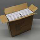 Amazon Basics Collapsible Closet Organizer Cube Storage Bins, Space-Saving Storage Baskets for Shelves, White, 10.5x10.5x11", 6-Pack