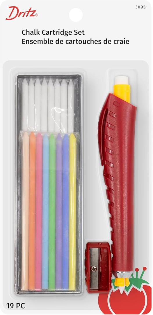 Dritz 3095 Chalk Cartridge Set (38 Piece Set)
