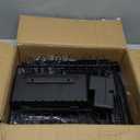 2-Tier Kitchen Dish Rack with Drainboard, Black, Large Capacity Dish Drying Rack with Cup Holder, Knife Block, Cutting Board Rack, 42x32.5x34cm