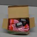 ILLUMINEW Christmas Lights - 98ft 300 Count Connectable Waterproof Led Fairy Lights Bulbs for Indoor Outdoor Christmas Tree Wedding Valentine's Day Decor (Pink, 150 Count - 2 Pack)