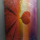 Tree of Life Wall Art Canvas Prints Natural Landscape Pictures Home Decor Red Heart Tree Paintings for Living Room Bathroom Bedroom Kitchen Decorations 20x40 Wooden Framed Artwork Easy Hanging