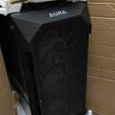 GAMDIAS ATX Mid Tower Gaming Computer PC Case Tempered Glass, Built-in 4X 120mm ARGB Case Fans, Front Airflow Mesh, Up to 6x120mm Fans, 340mm GPU/VGA, 360mm AIO/Radiator, 160mm CPU Cooler