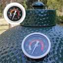 KAMaster Grill Temperature Compatible with Big Green Egg 150-900F Waterproof 3 1/4" Large Face Stainless Steel Cooking Thermometer for Barbecue Charcoal Grill Thermometer Replacement Accessories Tool