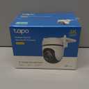 Tapo 3K 5MP Outdoor Pan/Tilt Security Wi-Fi Camera  360 View, Free Person/Vehicle Detection, Starlight Color Night Vision, IP66, Sound and Light Alarm, Works w/Alexa and Google Home, VistaCam 360