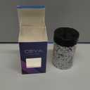 Ceya Holographic Chunky Glitter, 4.9oz/ 140g Diamond Silver Craft Glitter Powder Mixed Fine Flakes Iridescent Nail Sequins for Nail Art, Hair, Epoxy Resin, Tumblers, Slime, Painting, Festival Decor