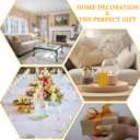 Natural Beeswax Pillar Candles 2x3Inch,Hand Poured Pure Beeswax Candles- Hexagon,Unscented Candle for Home Deco, Birthday Gift(Pack of 2) (Yellow)