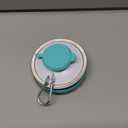 Collapsible Water Bottle, Camping Cup With Carabiner, Reuseable Silicone Foldable Leak Proof Portable Sports Travel Water Bottles For Outdoor, Travel Gym Hiking, BPA Free, Cycling Cups with Carabiner (Green)