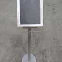 Gisafai Sign Holder Displays Curved Stand for 8.5 x 11 Inch Graphics